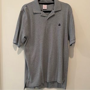 Brooks Brothers Mens Gray Polo